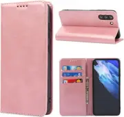 for Samsung Galaxy S21 FE Case, Samsung S21 FE 5G Case Cowhide Pattern PU