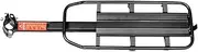 Rear Bike Rack, Multipurpose Aluminum Alloy Rear Rack for Bicycles, High-Strength Metal Attachments for Secure Mounting, Ideal for Biking, Cycling, Touring, Delivery, Travel