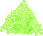 WOONEKY Glow in The Dark Garden Pebbles Luminous Stones for Fairy Garden Decorations