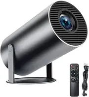 Cineglow Projector, Cineglow 4k UHD Smart Projector, Cine Glow Mini Projector Full HD Support (Black)