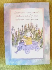 FLAVIA - SOMETIMES Vintage Easter Card w/ Envelope No Writing by Applause