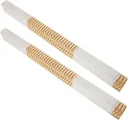 TEMPNAP Diy Guitar Purfling Strip Kit 16 Pcs Wood Guitar Binding Strips Inlays Decorative Edging for Acoustic