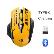 Inphic A9 Bluetooth Wireless Mouse Rechargeable 2.4GHz Noiseless Clicks 2400dpi