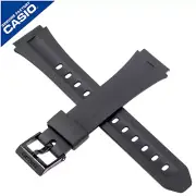 Genuine Casio Watch Strap Band for F-201W F-201WA F 201W 201WA 201 BLACK