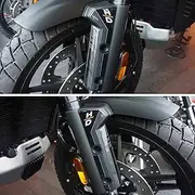 labelbike - 3D Stickers Front Mudguard Fork Protectors Motorcycles Compatible with Harley Davidson Pan America 1250 and 1250 Special 2020-2023 Version