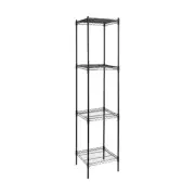 Palermo Modular Wire Storage Shelf 450 x 450 x 1800mm Steel Shelving - Baking Bl