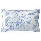 Cheeky Monkey - Premium Cushion Cover | Quality Indoor Outdoor Blue Chinoiserie