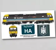 British Rail Class 47 Fridge Magnet 47710 ScotRail Diesel Locomotive