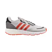 Adidas ZX 1K Boost Men's Shoes Grey Two-Semi Solar Red-Cloud White GZ9079