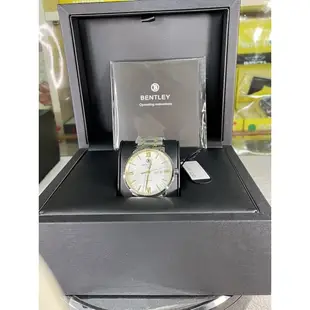 [鑫時代 紘洋精品］BENTLEY賓利 德國🇩🇪製造經典羅馬刻度 簡約高雅石英腕錶