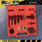 Power Steering Pump Pulley Puller Remover & Alternator Installer Tool Kit Set