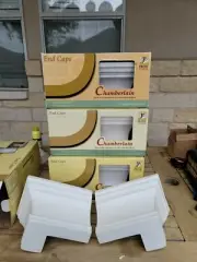TSI Prime CB4101 CHAMBERLAIN WHITE 5" END CAPS (CASE OF 8)