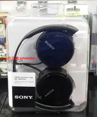 在飛比找露天拍賣優惠-SONY MDR-ZX110 黑色 耳機 公司貨保1年送收納