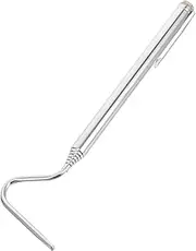 BCOATH Snake Trap Stainless Steel Reptile Hook Telescopic Snake Catcher Professional Reptile Accessories