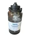 Takeya USA 64oz Stay Hydrated Drink By The Hour Water Bottle Straw Lid BPA-Free