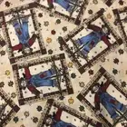 Cotton Quilt Fabric Debbie Mumm Scarecrow Fall By the 1/2 Yard Craft Material