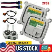 2 HID Xenon Ballast Control Unit Computer &D3S Bulb Kit For 2010-19 Ford Mustang