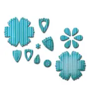 Spellbinders D-Lites Die ~ CRAFTY FLOWER 6 ~ S2-173 ~ Shapeabilities