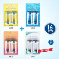 在飛比找樂天市場購物網優惠-【日本代購】刷頭補充裝適用於 Oral-b 電動牙刷頭替換件