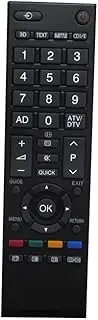 [auremote] Replacement Remote Control for Toshiba CT-90329 32W2300A 39L2300A 50L2300A 23HL900A 32EL900A Regza LCD LED HDTV TV