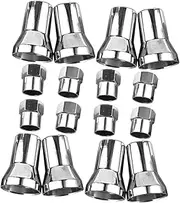 1Set Tire Valve Stem Caps Kit Durable Valve Sleeve Covers for Truck Wheel Prevent Air Leakage Damage Compatible with Various Car Models Total