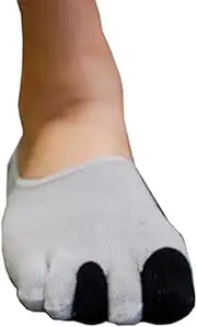 [24station] Mens Waiting Low Cut Five Toes Socks Five Fingers Flat Socks 1 Pairs