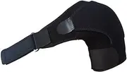Adjustable Shoulder Support Brace Compression Sleeve Rotator Cuff Strap Pain Relief Sprain Tendinitis Dislocated AC Joint for Men Women Compression Shoulder Sleeve Rotator Cuff Strap Shoulder Compre