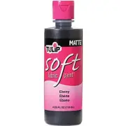 Tulip Soft Fabric Paint 4oz-Matte Ebony TSFP-20404