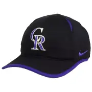 NEW! NIKE Adult Unisex Colorado Rockies MLB Golf/Running Featherlight Ball Cap
