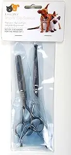 Love2Pet Snip N' Clip Scissors for Pets, Set of 2