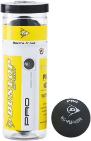 Dunlop Pro XX Squash Ball Series(Standard and High Altitude) Size Name:3 Styl...