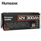 Humsienk LiFePO4 12V 300Ah Lithium Battery 200A BMS 20000Cycle Solar Shed A+ RV