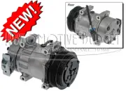 A/C Compressor w/Clutch for Sanden 4792 Kenworth & Peterbilt Trucks - NEW