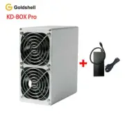 New Goldshell KD BOX Pro 2.6TH Hashrate Kadena ASIC KDA Crypto Miner with PSU