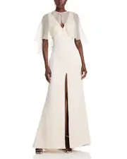 Amsale Cape Dress