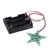 Five-Pointed Star Breathing Light Gradient LED Light Soldering Training DIY Kit