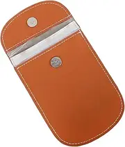 [LIGHTAOTAO] Wallet Key Protector Pouch Pu Car Keys Cards Organizer Compact Minimalist Design for Daily Carry Sleek Shielding Bag for Phones
