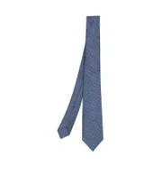 silk tie One size Blue