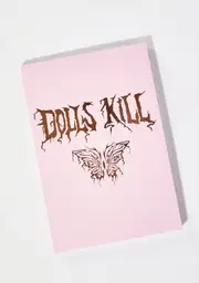 Pink Butterfly DK Notebook