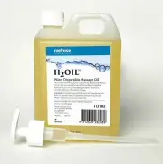 Melrose H2Oil Water Dispersible Massage Oil 1L with Pump