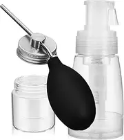 BAZEITFLOW 2pcs Hair Applicator Spray Bottle Set Compact Storage for Talcum Dry Shampoo Portable Applicator for Salon Go Use