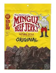 Mingua Beef Jerky Original (Mild), 7 oz [3-Bags]
