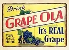 new ideas for the bedroom Grape-Ola Soda metal tin sign