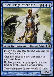 1x Teferi, Mage of Zhalfir Time Spiral MtG Magic Blue Rare 1 x1 Card Cards