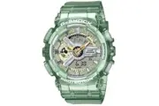 G-Shock S-Series Transparent Green Women's or Kids Sports Watch GMA-S110GS-3A