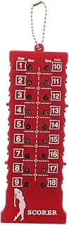 BESPORTBLE Golf Score Counter Durable Golfing Score Recording Tool Compact Design for Easy Portability Essential Accessory for Golf Enthusiasts Stylish Tracker for All Standard Games
