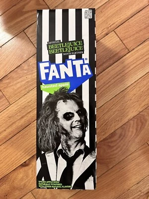Beetlejuice Fanta Haunted Apple Soda / Pop 12oz Can ( 12 -Pack) Movie-Collectors