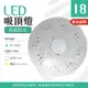 【光譜照明】LED 吸頂燈 18W 吸頂燈 85-265V (白/暖) 浴室 裝潢燈 走廊