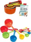 Measuring Cup and Spoon Set (10 Pieces)