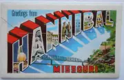unused HANNIBAL MO MARK TWAIN'S BOYHOOD HOME FOLDOUT postcards